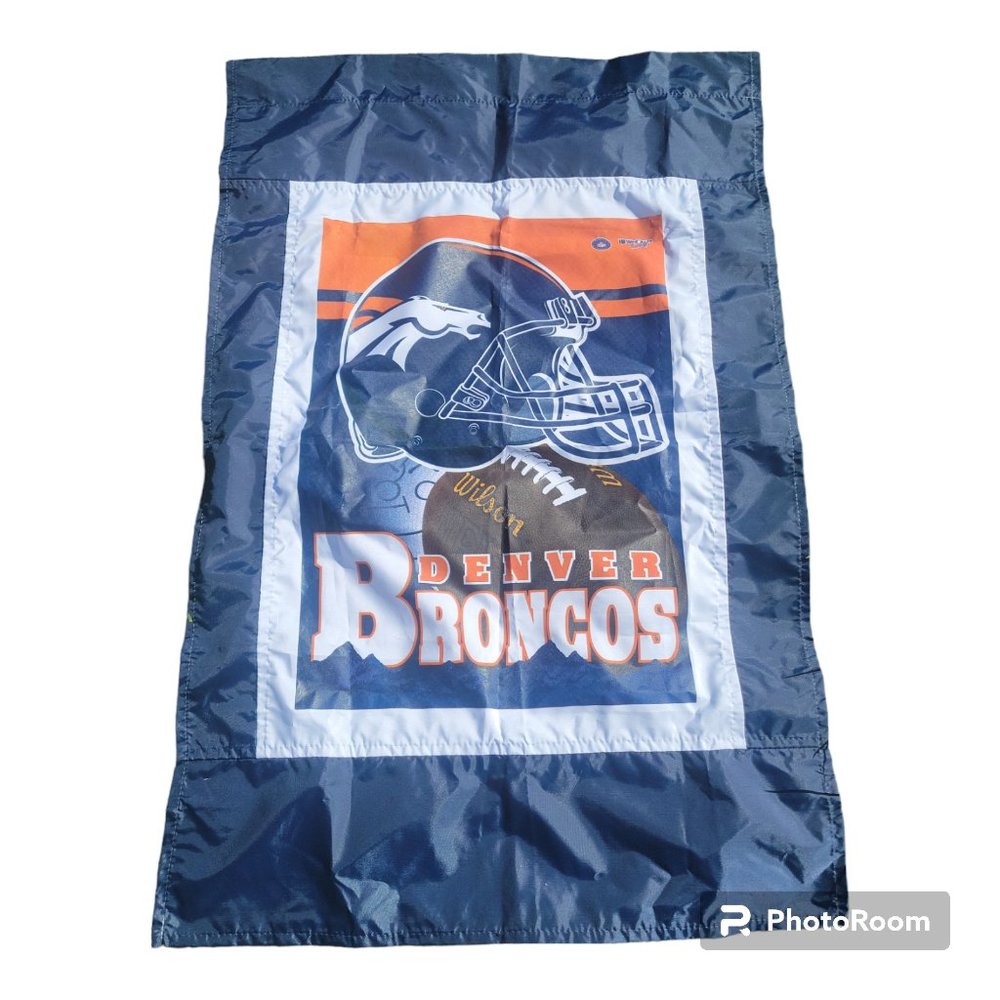 Denver Broncos Vertical Flag Square Front Patch 42'' x 28''